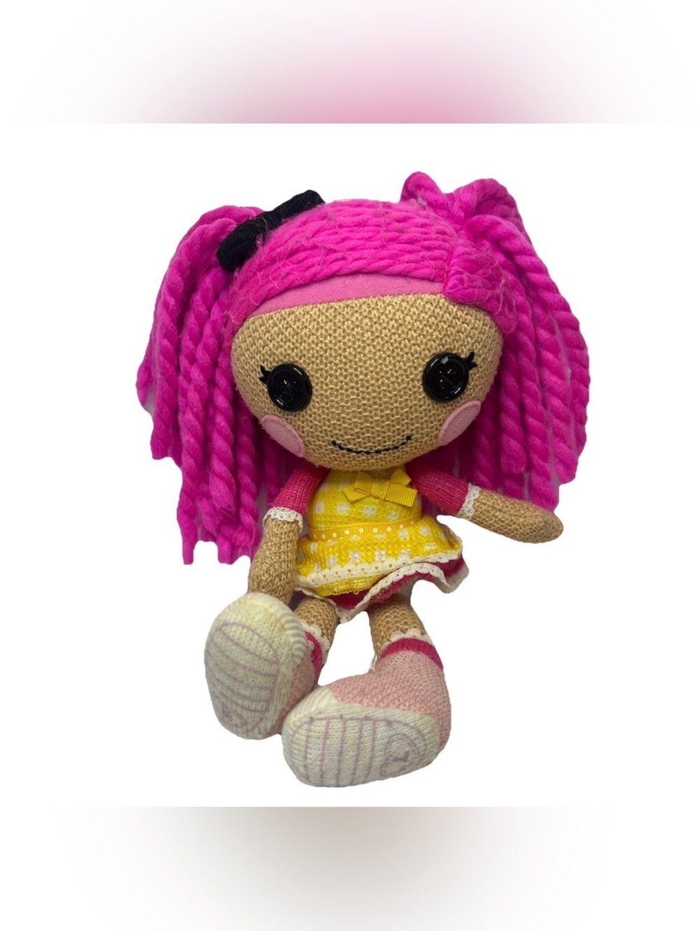 Lalaloopsy Crumbs Sugar Cookie Doll Soft Crochet Plush